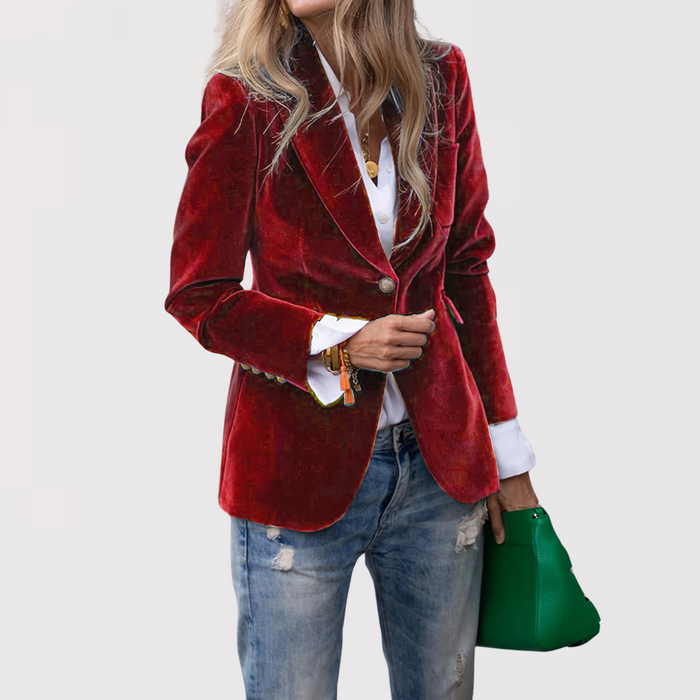 Luxe fluwelen jasje