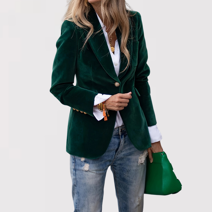 Luxe fluwelen jasje