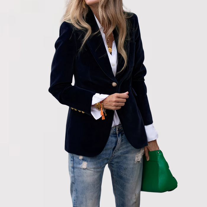 Luxe fluwelen jasje